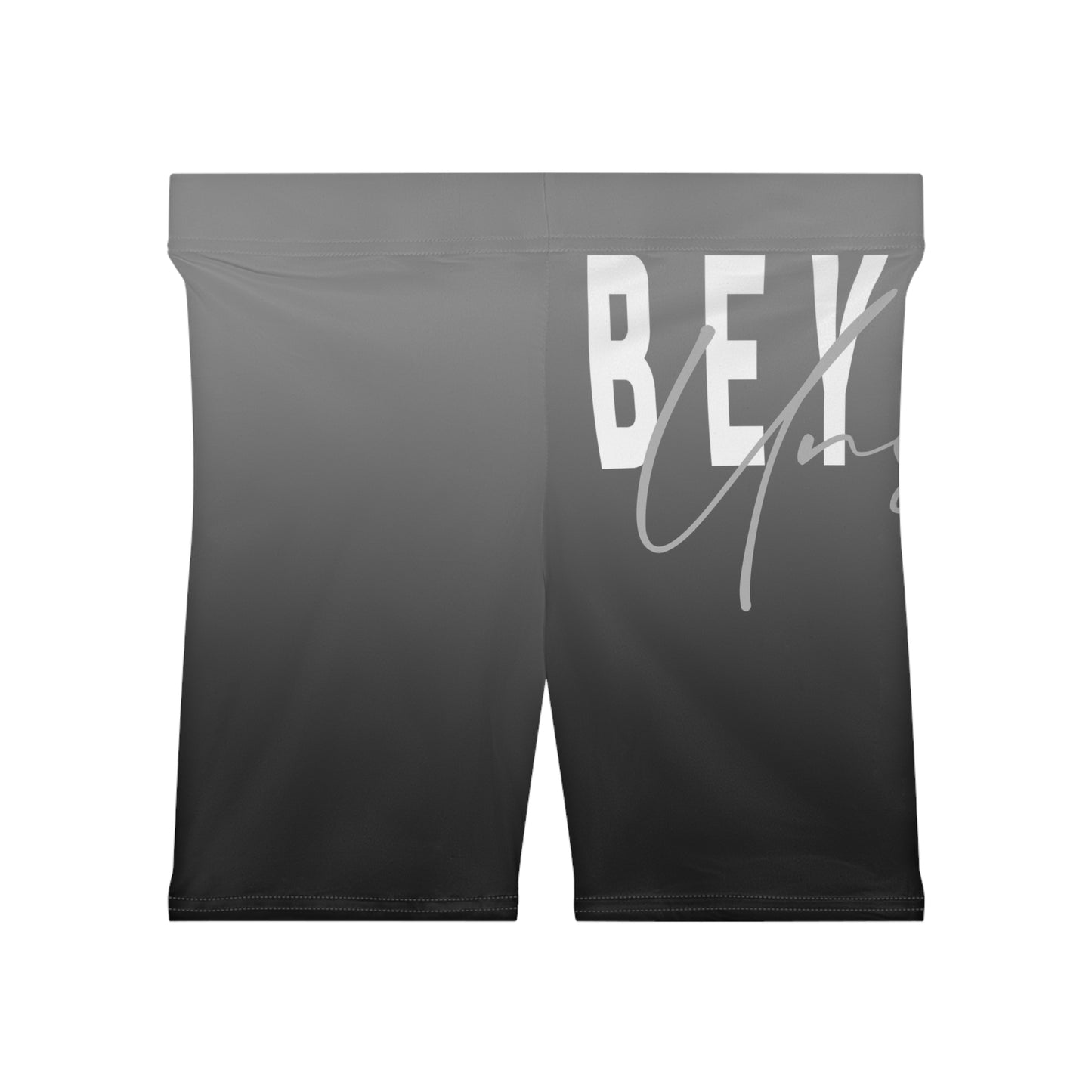 Women's Biker Shorts - Beyond Seen black Ombre