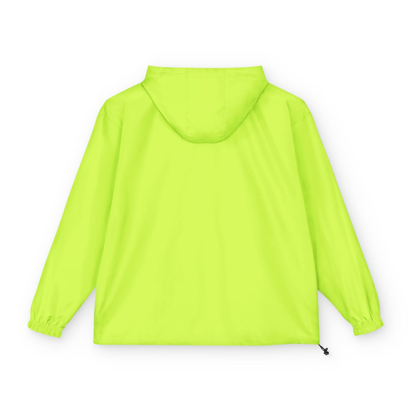 Champion Packable Orange Anorak Jacket - Lightweight Windbreaker for Outdoor Adventures