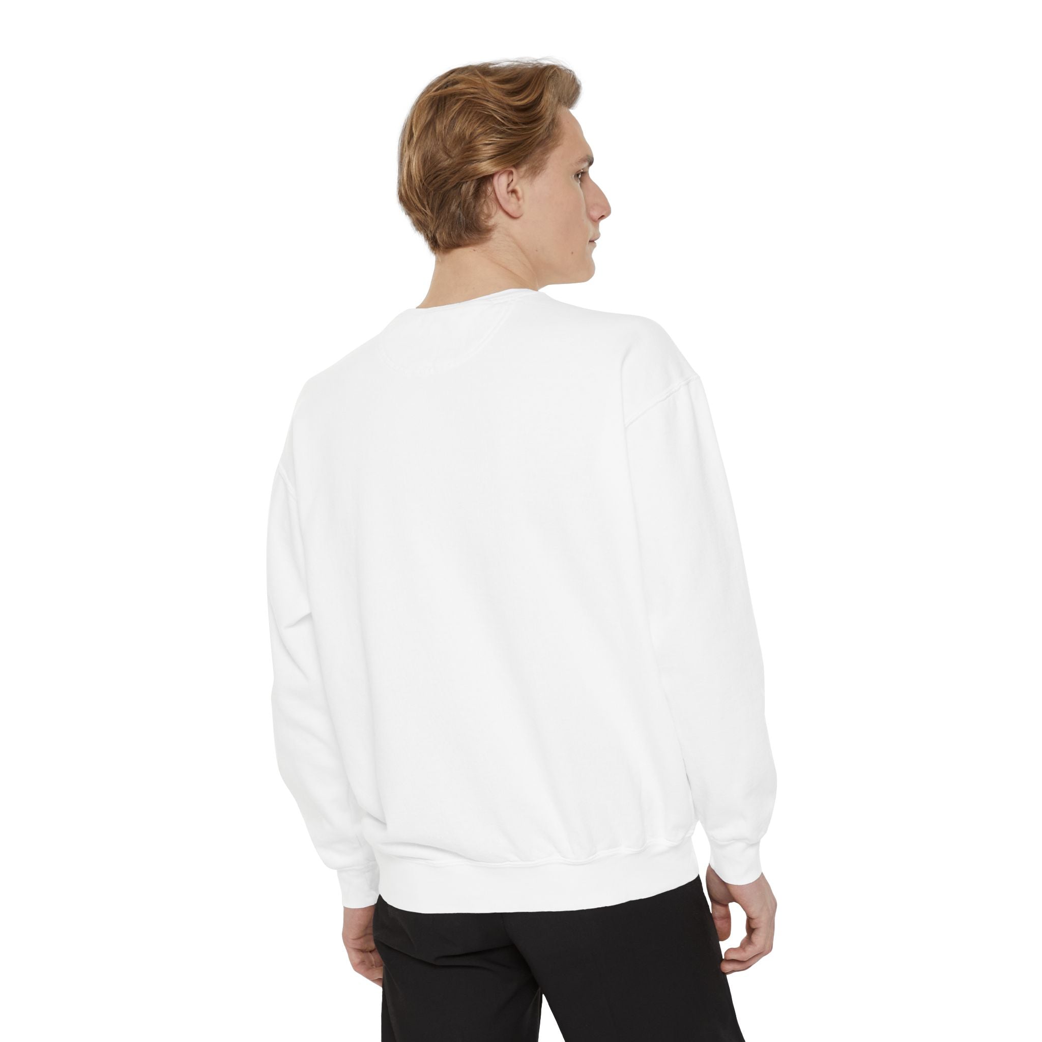 Beyond Unseen — Garment-Dyed Graphic Sweatshirt