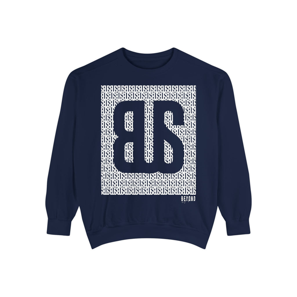 Beyond Unseen — Garment-Dyed Graphic Sweatshirt