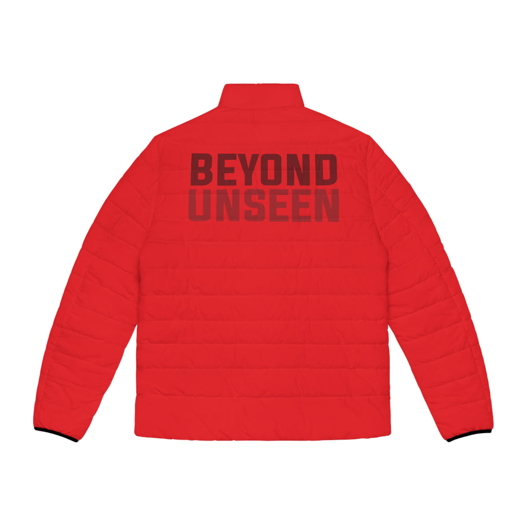 Beyond Unseen — Puffer Jacket (Red)