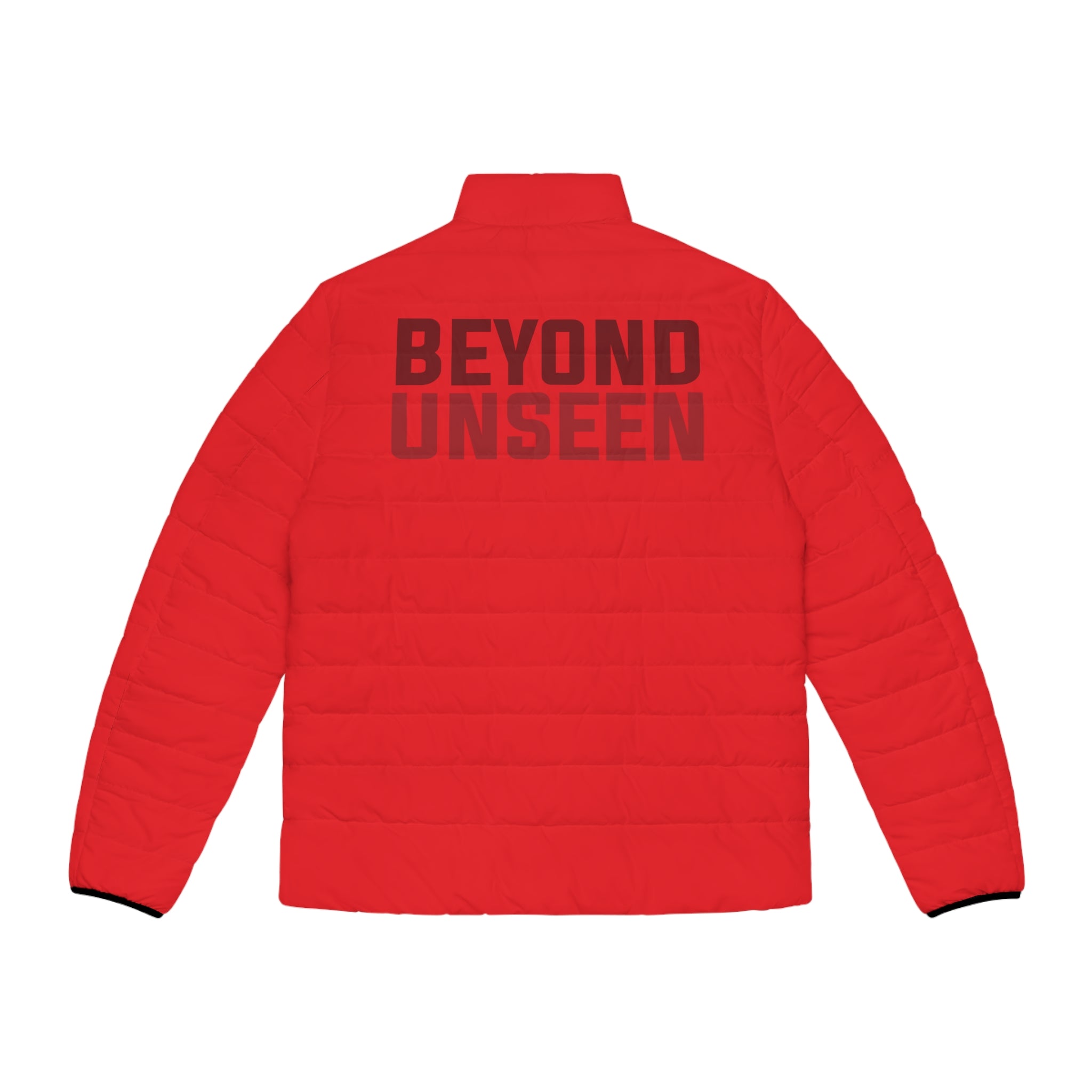 Beyond Unseen — Puffer Jacket (Red)