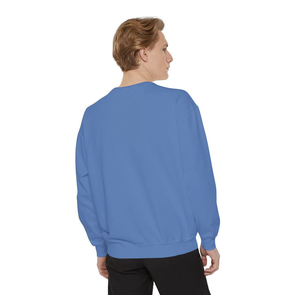 Beyond Unseen — Garment-Dyed Graphic Sweatshirt