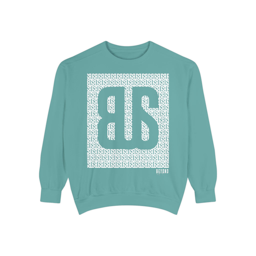 Beyond Unseen — Garment-Dyed Graphic Sweatshirt
