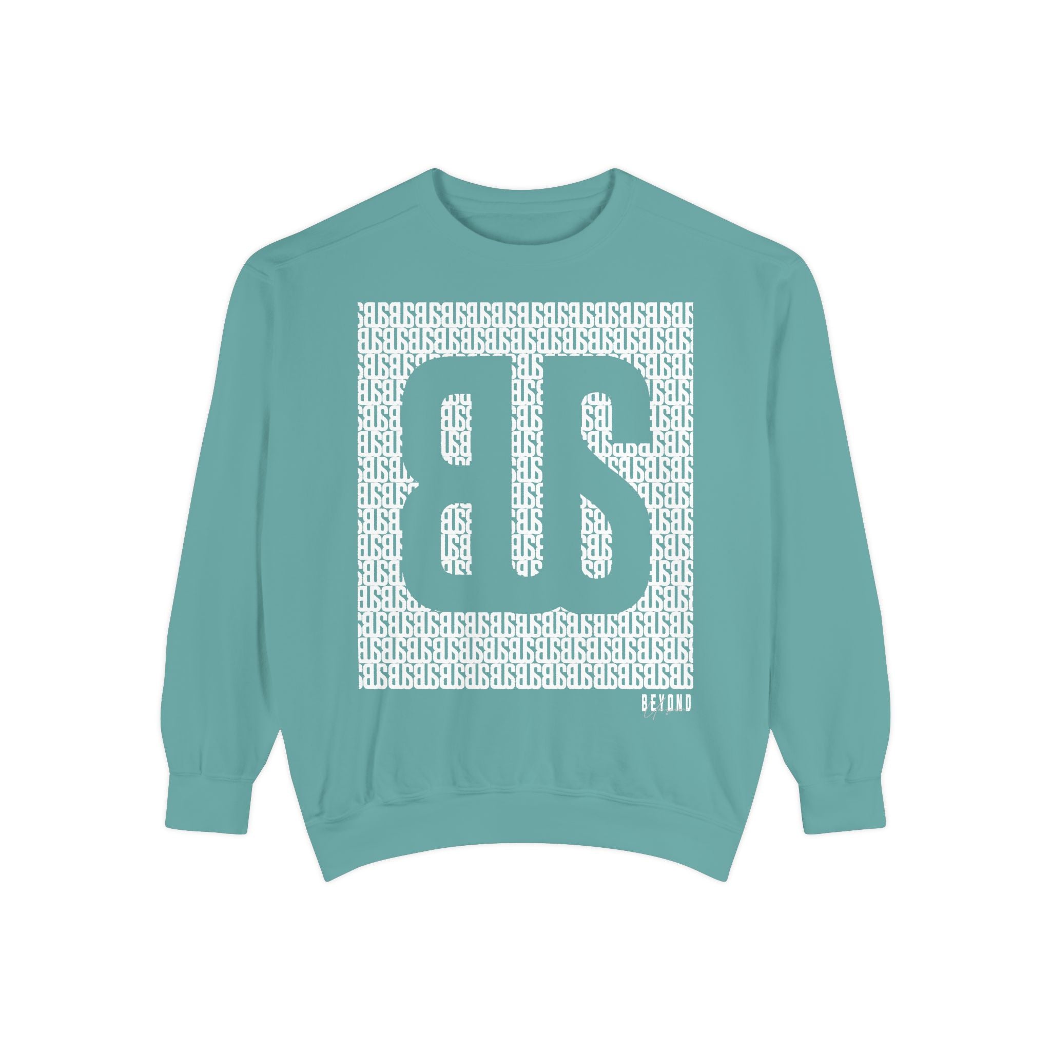 Beyond Unseen — Garment-Dyed Graphic Sweatshirt