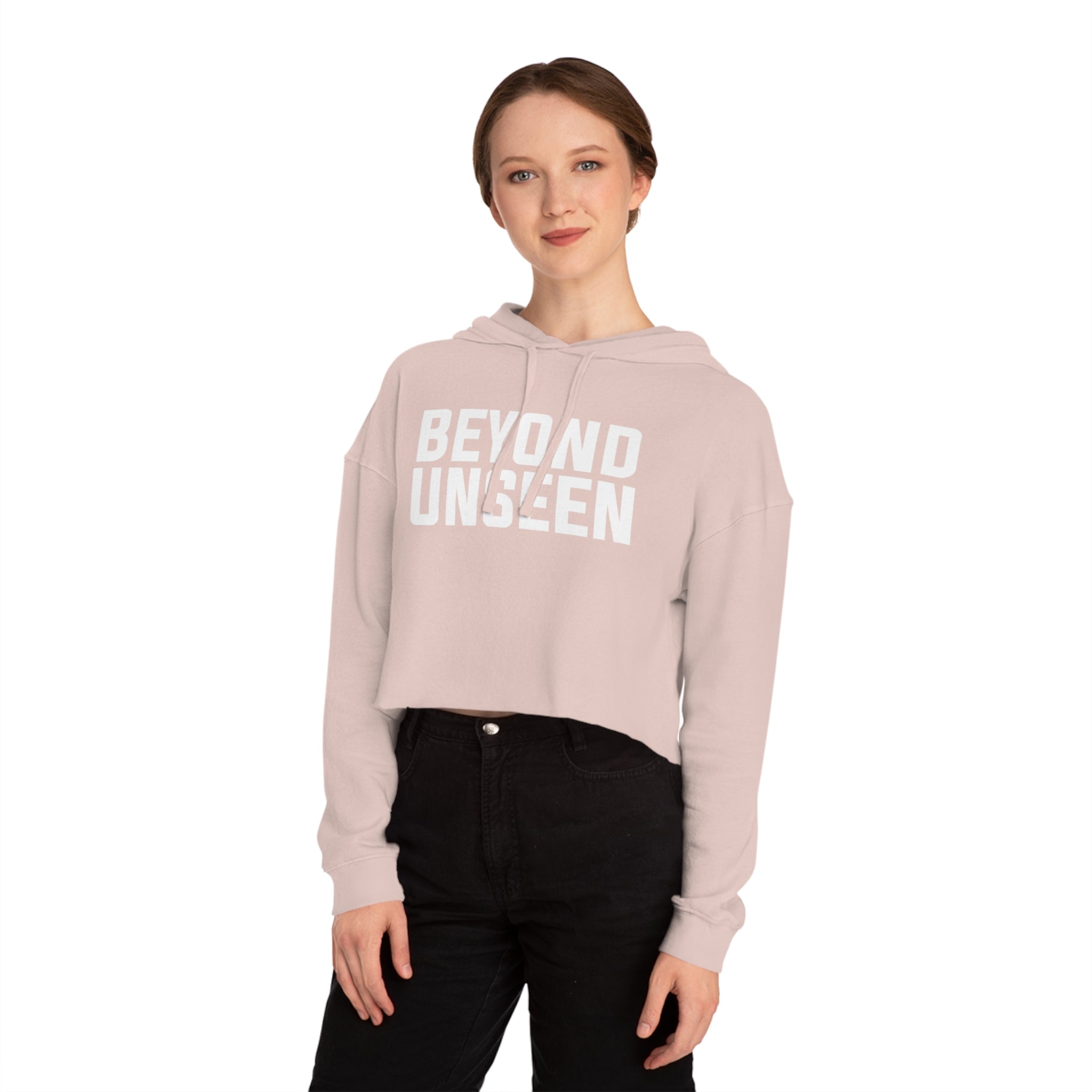 Beyond Unseen — Cropped Hoodie