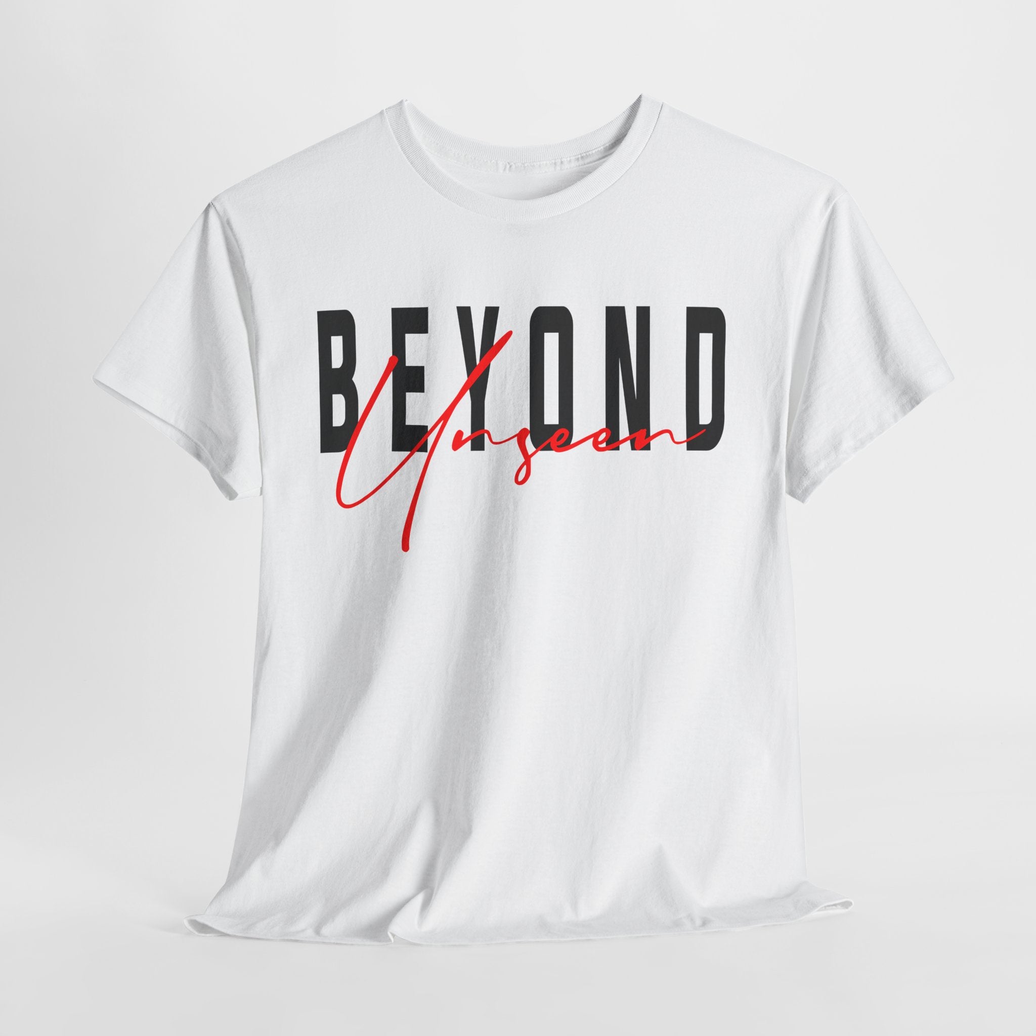 The Signature — Beyond Unseen Graphic Tee — streetwear graphic tee, unisex cotton t-shirt