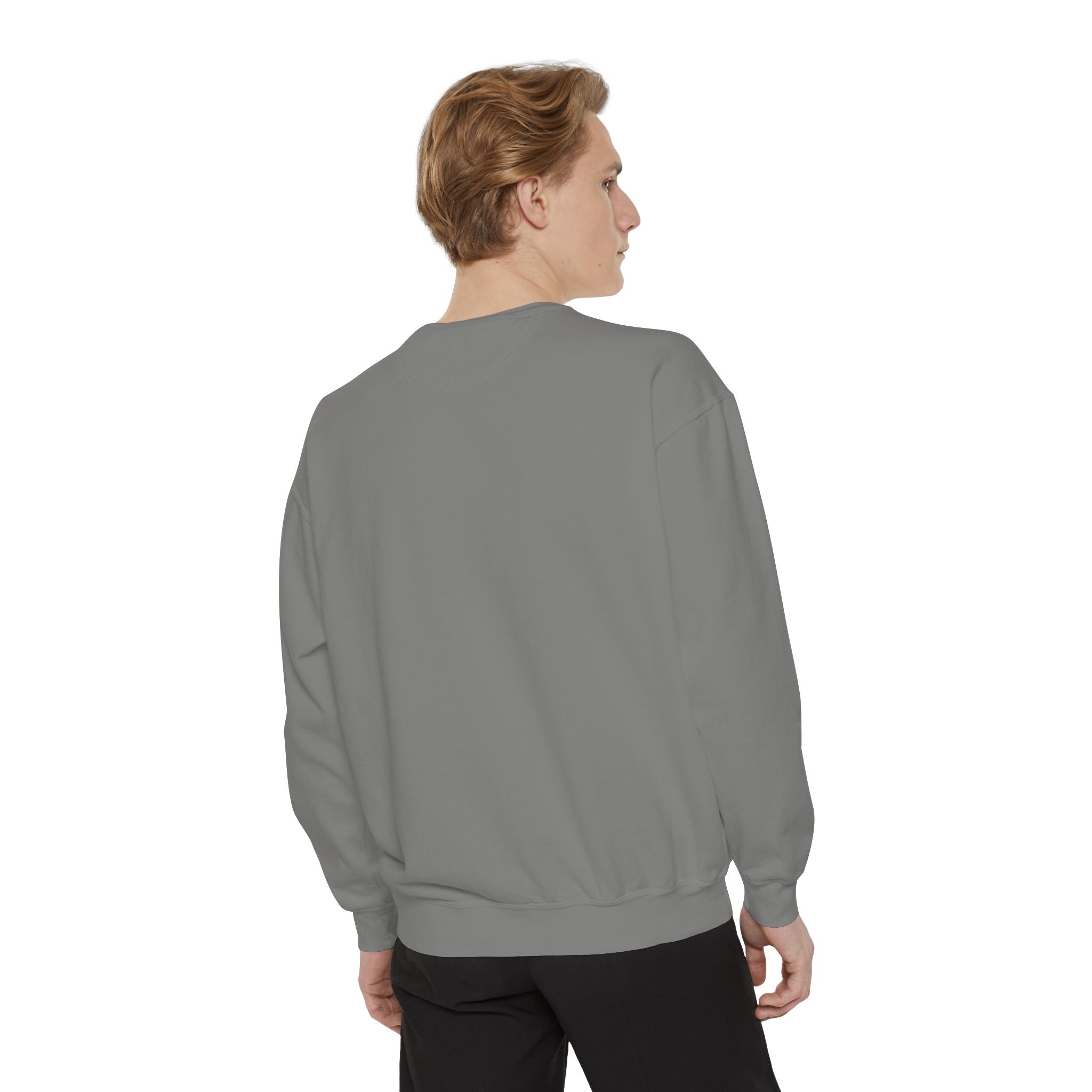 Beyond Unseen — Garment-Dyed Graphic Sweatshirt