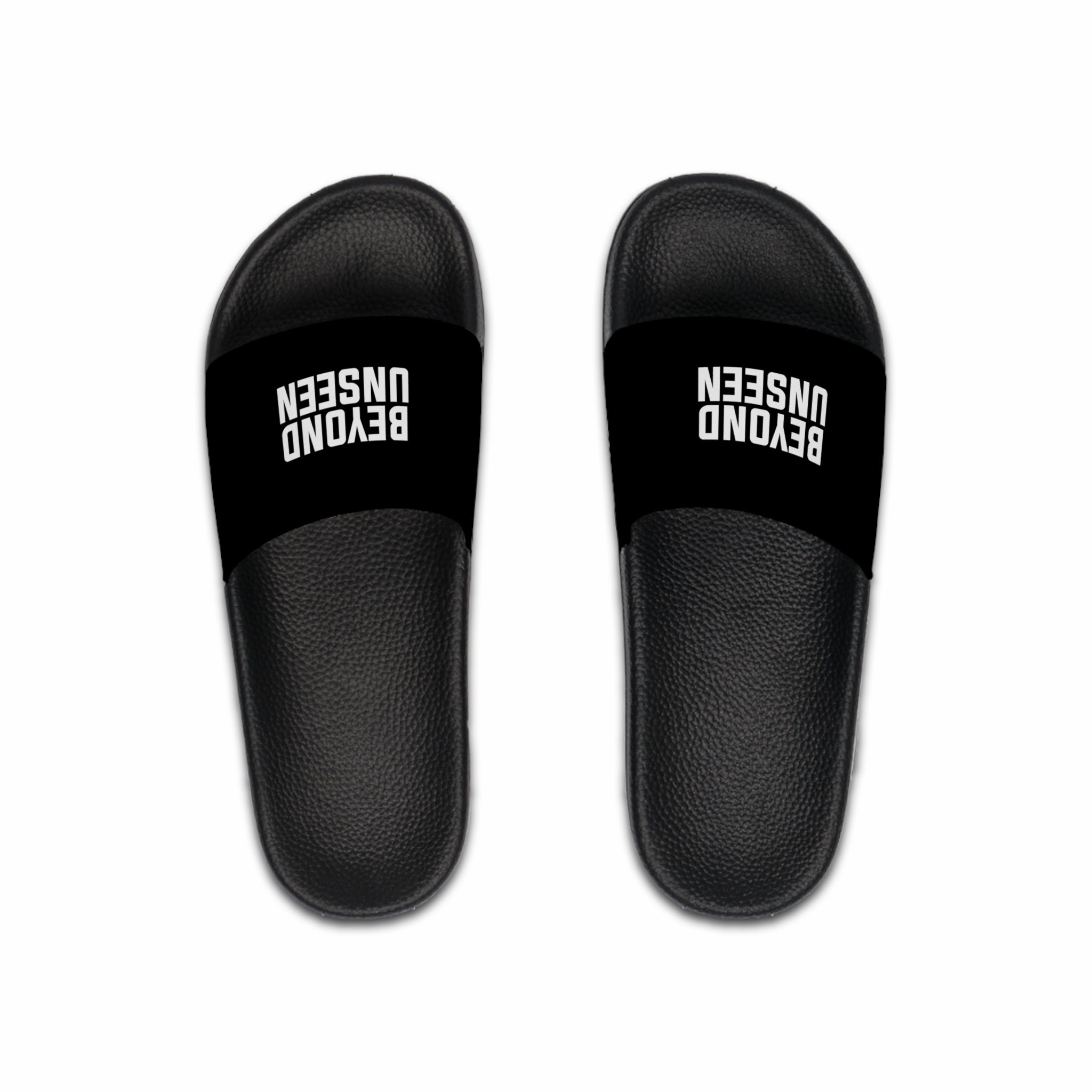Men's Slide Sandals Vol. 3 — Beyond Unseen streetwear accessory, independent clothing brand