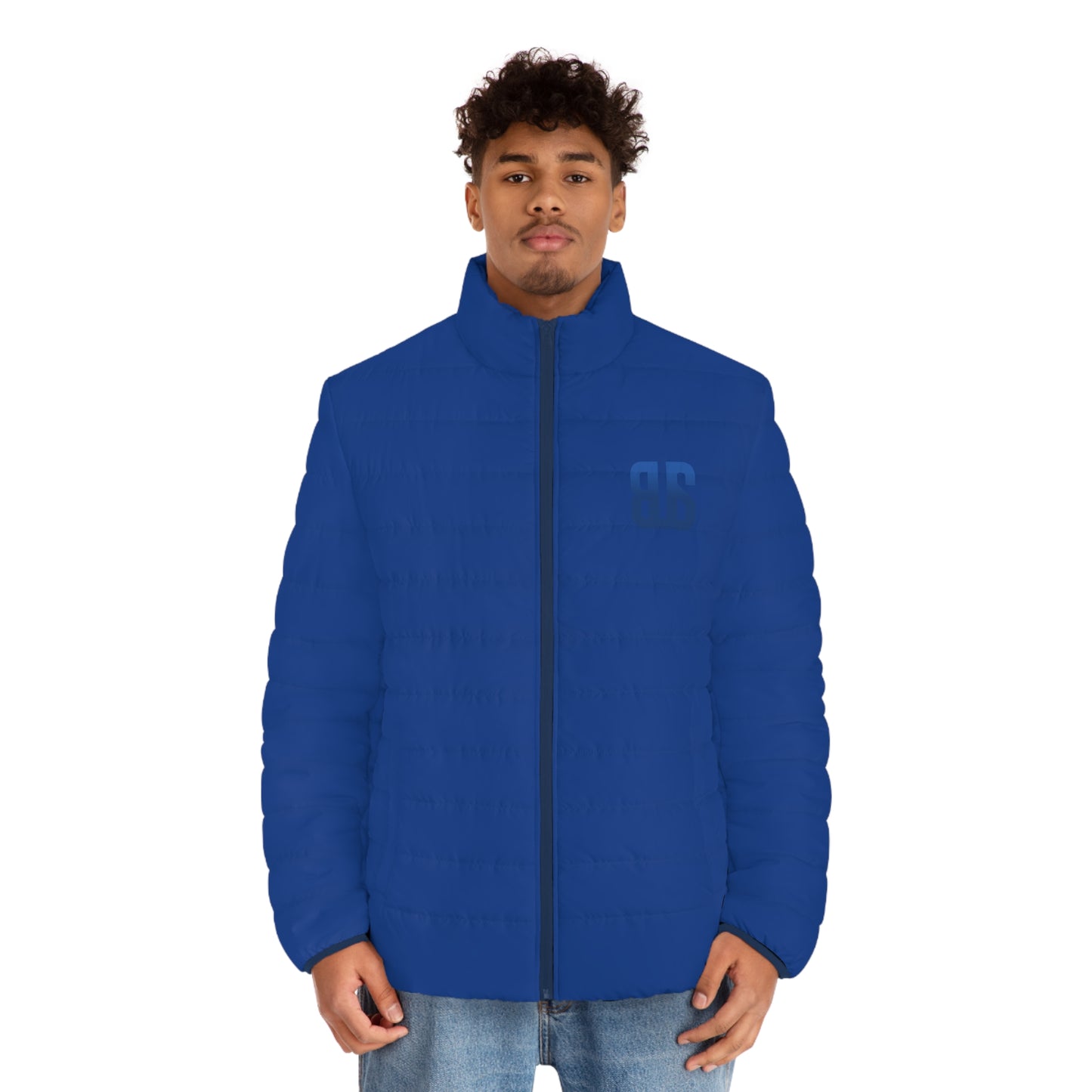 BUS-Puffer Jacket -blue