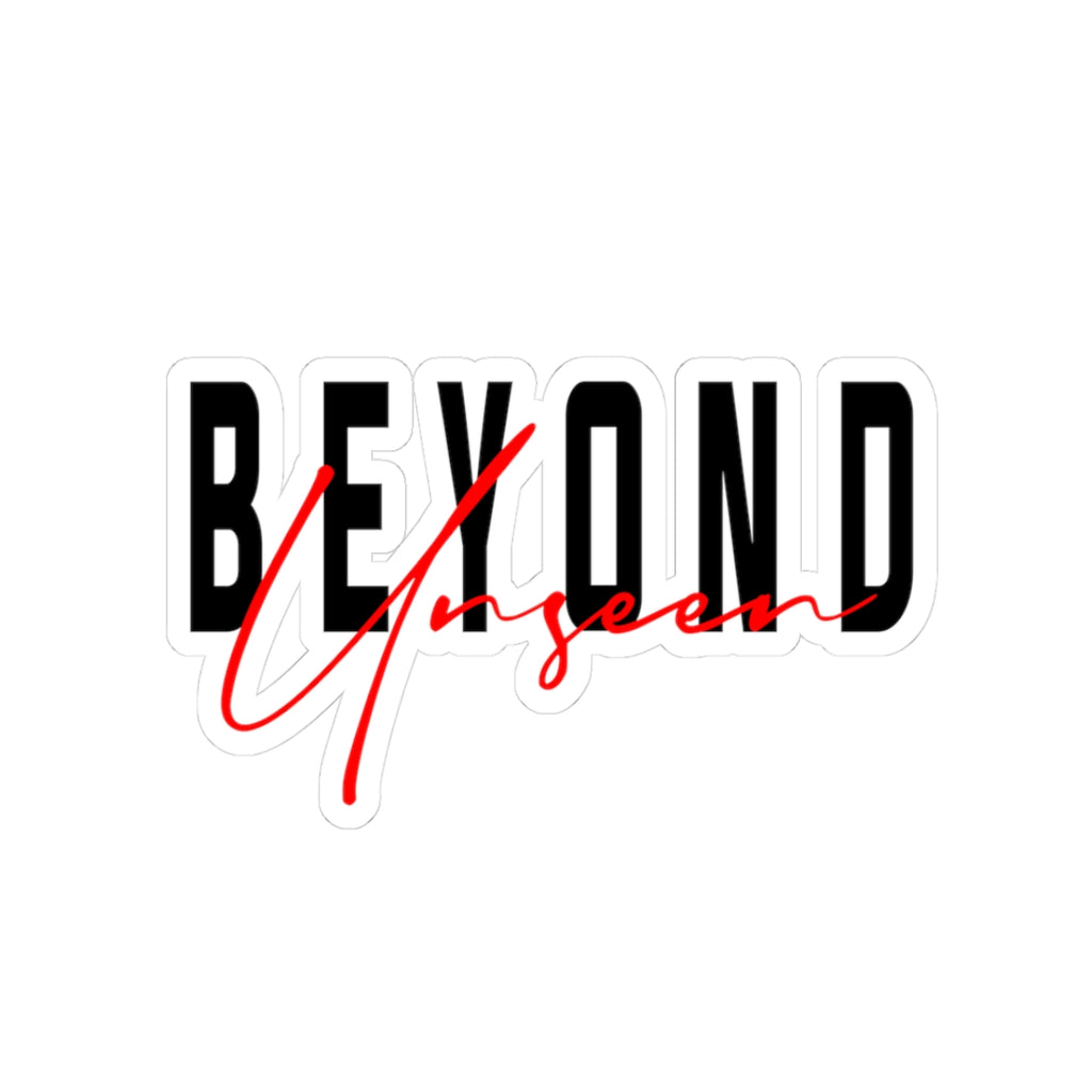 Beyond Unseen Stickers — streetwear sticker pack, independent clothing brand