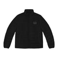 Beyond Unseen — Puffer Jacket Black — Beyond Unseen streetwear jacket, independent clothing brand