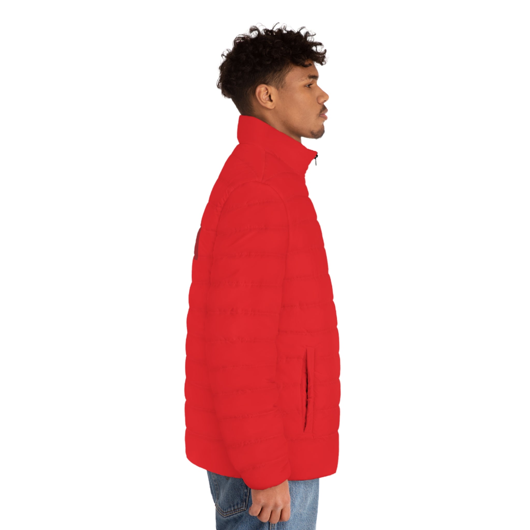 Beyond Unseen — Puffer Jacket (Red)