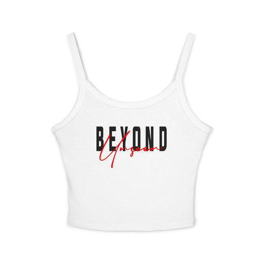 Beyond Unseen Women's Spaghetti Strap Tank Top - Chic Layering Essential