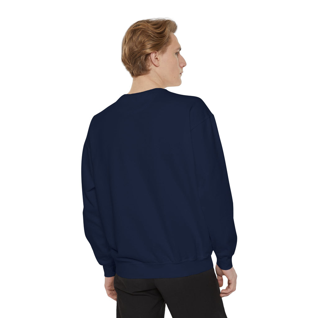 Beyond Unseen — Garment-Dyed Graphic Sweatshirt