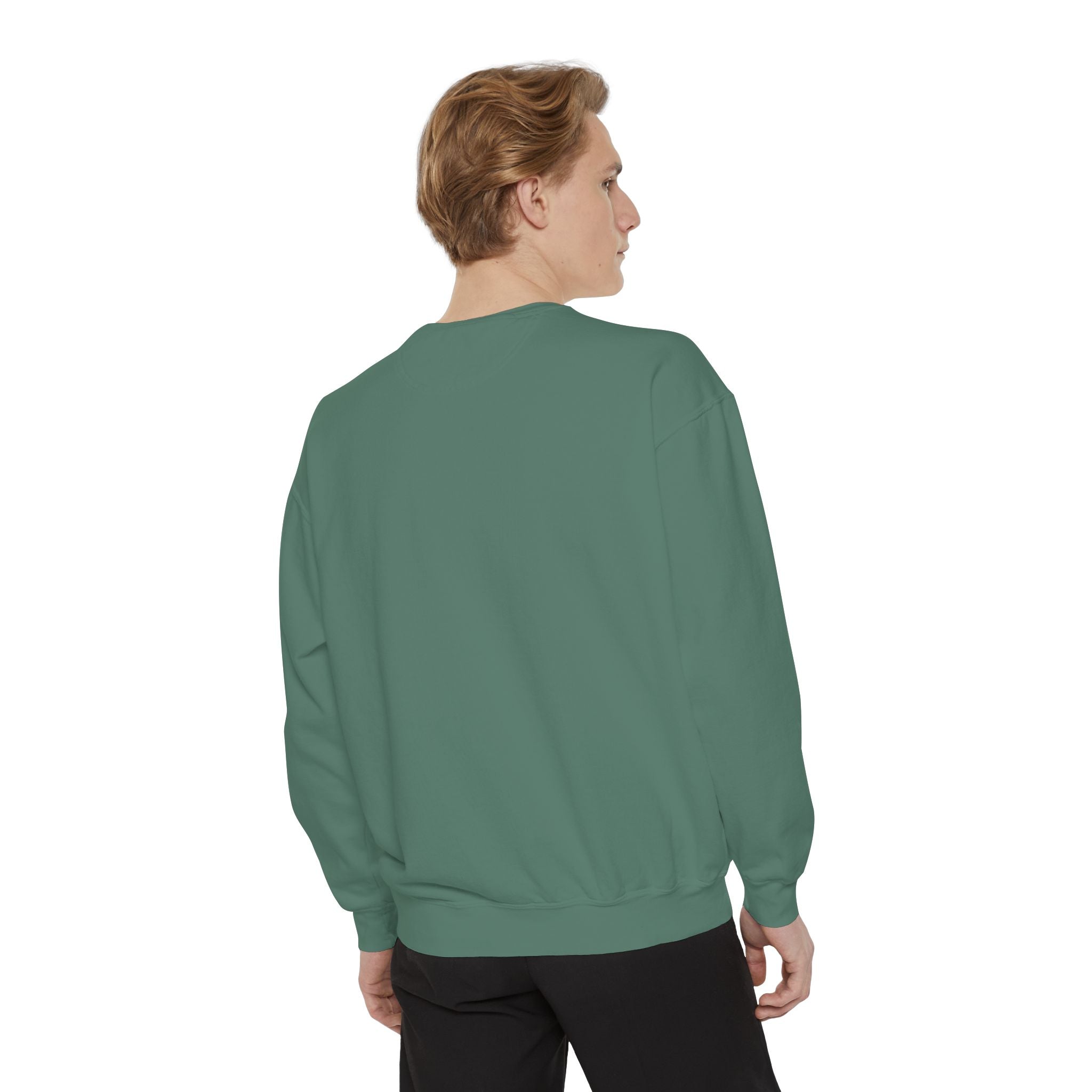 Beyond Unseen — Garment-Dyed Graphic Sweatshirt