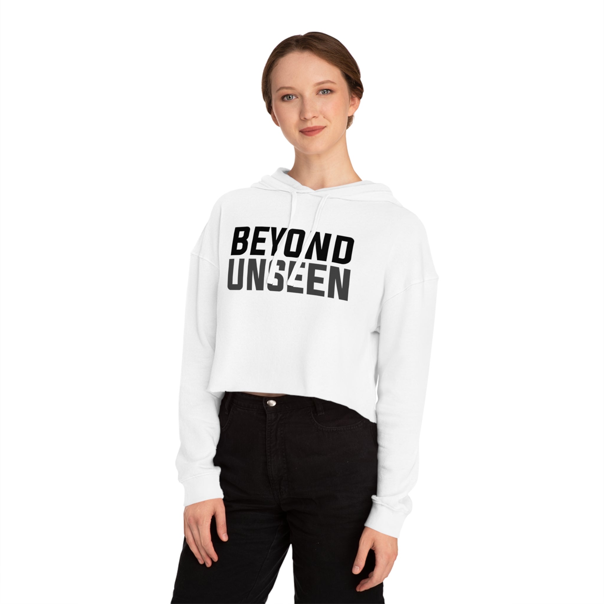 Beyond Unseen — Cropped Hoodie