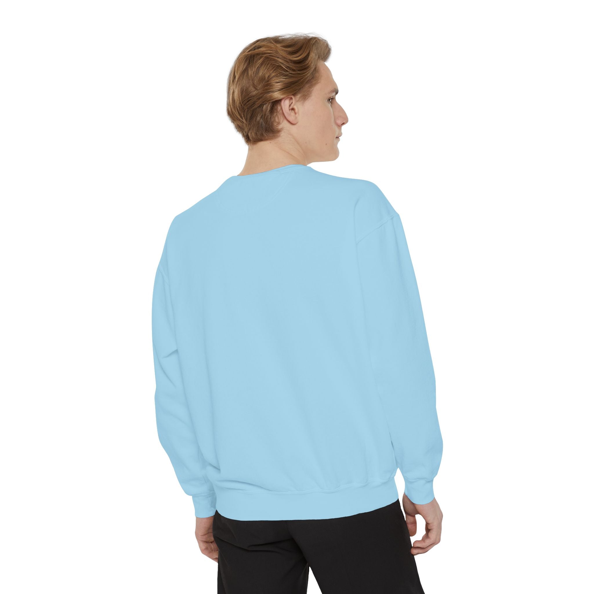 Beyond Unseen — Garment-Dyed Graphic Sweatshirt