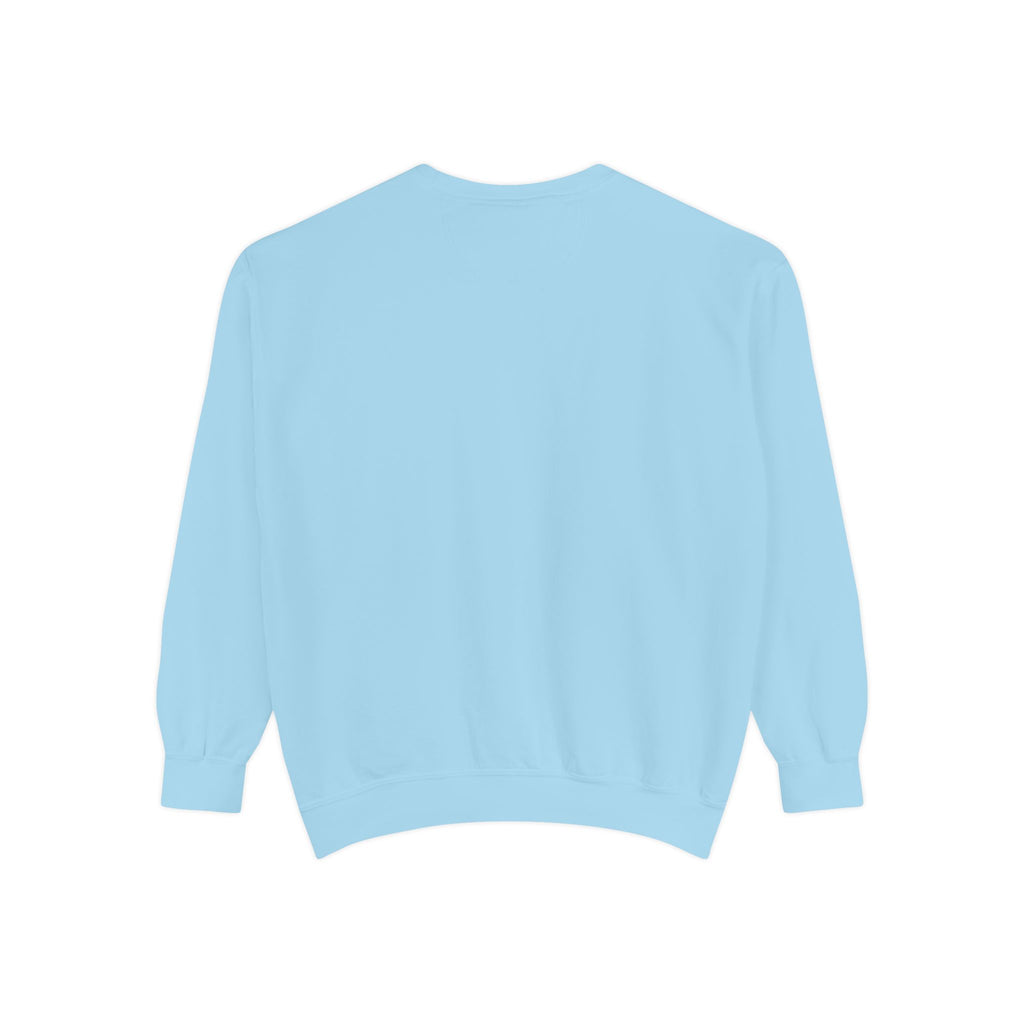 Beyond Unseen — Garment-Dyed Graphic Sweatshirt