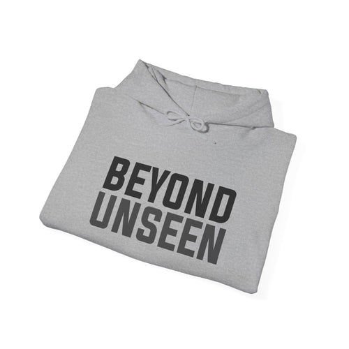 Beyond Unseen Hoodie — streetwear hoodie, unisex heavy blend pullover