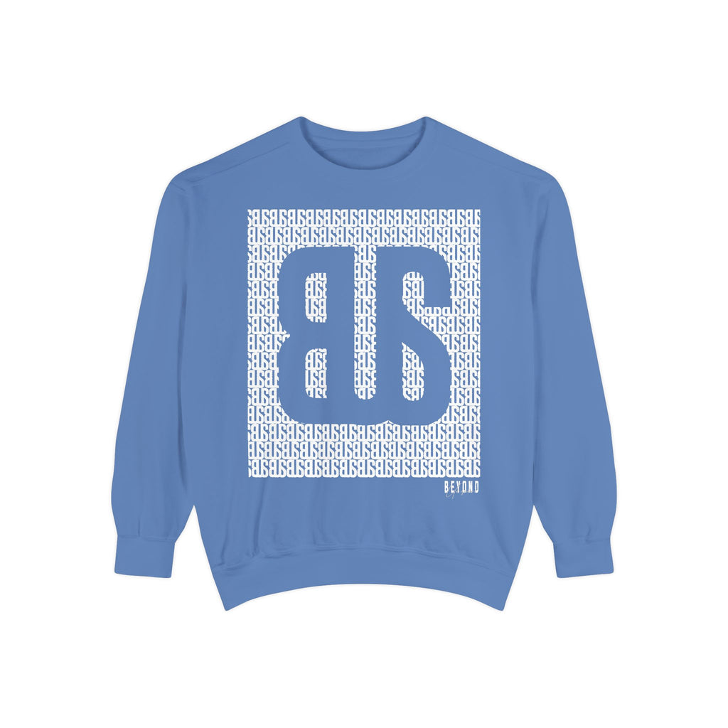 Beyond Unseen — Garment-Dyed Graphic Sweatshirt
