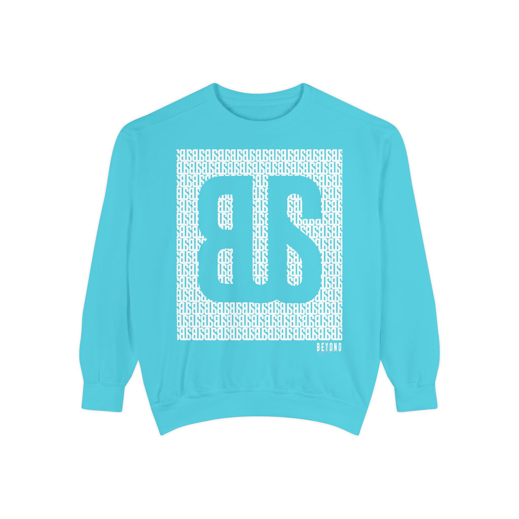 Beyond Unseen — Garment-Dyed Graphic Sweatshirt