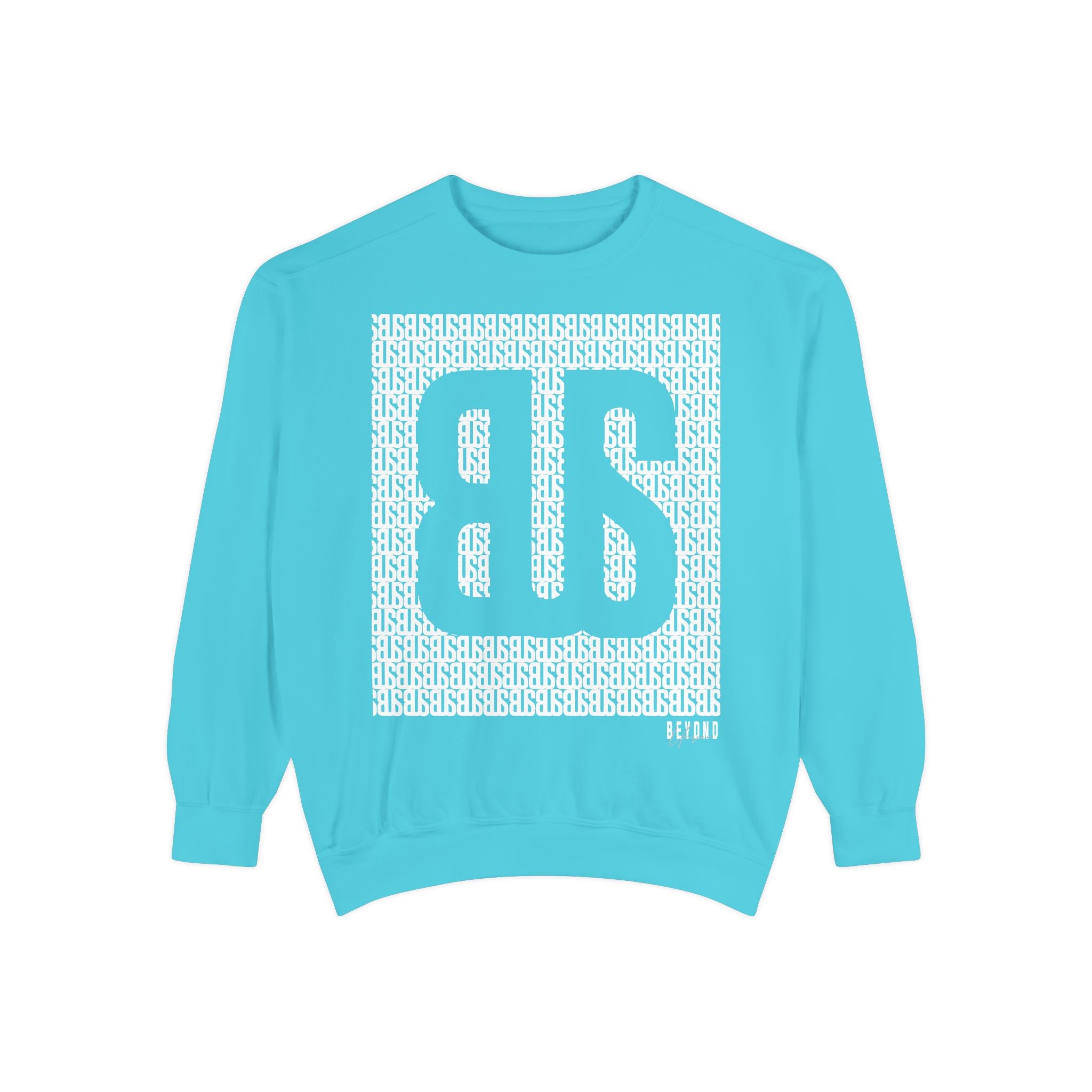 Beyond Unseen — Garment-Dyed Graphic Sweatshirt