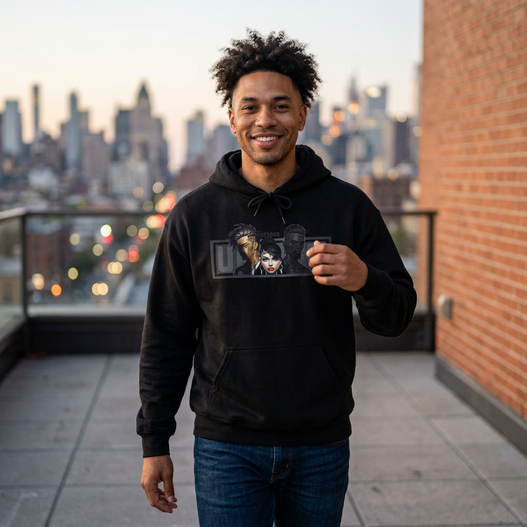 Unseen 3 Hoodie — Beyond Unseen streetwear