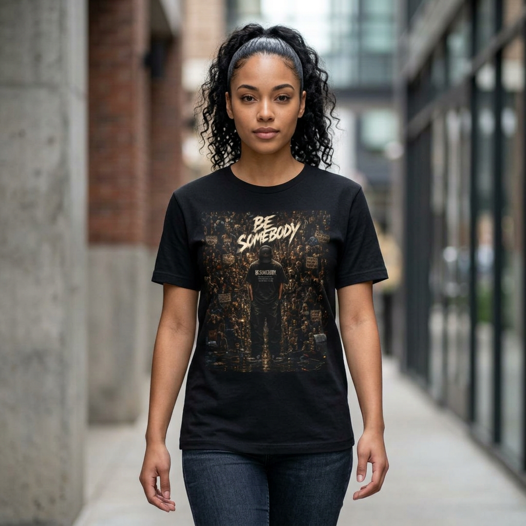 Be somebody-graphic Tee 3-w