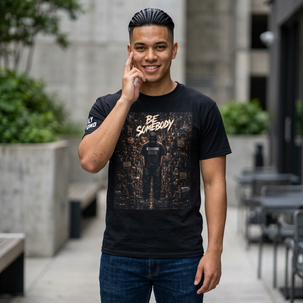 Be Somebody Graphic Tee 3 — Beyond Unseen streetwear