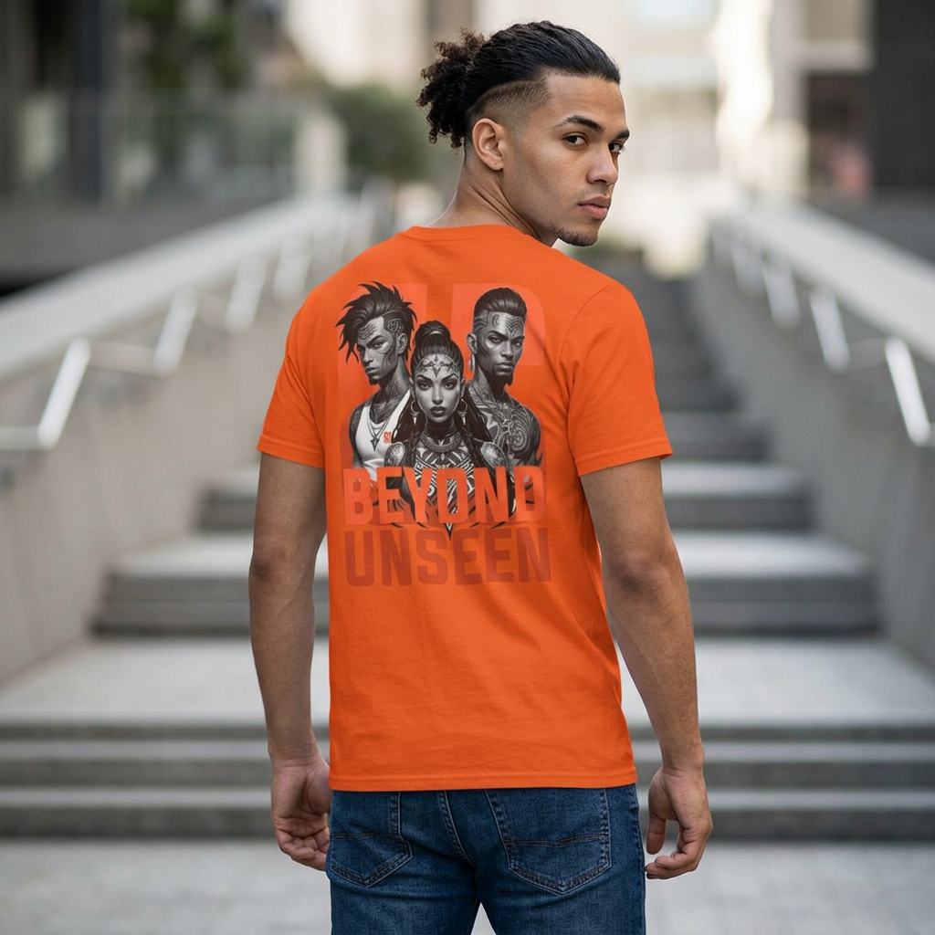 Unseen 3 Graphic Tee - Style 2 — product photo 2, Beyond Unseen streetwear