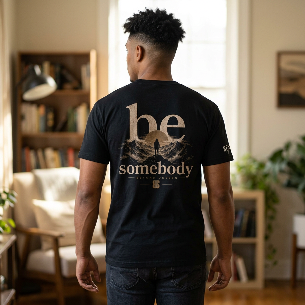 Be Somebody Graphic Tee 2 — Beyond Unseen streetwear