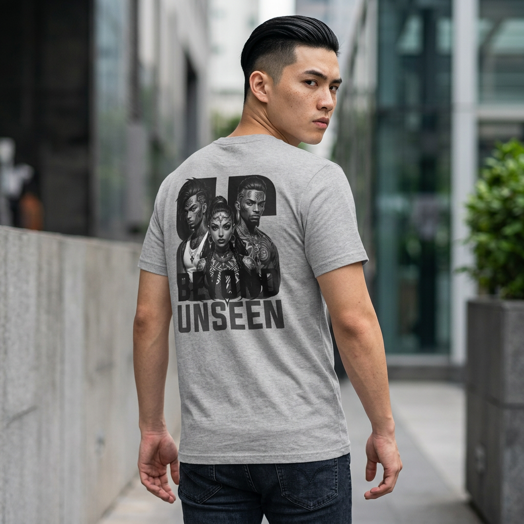 Unseen 3 Graphic Tee — Beyond Unseen streetwear