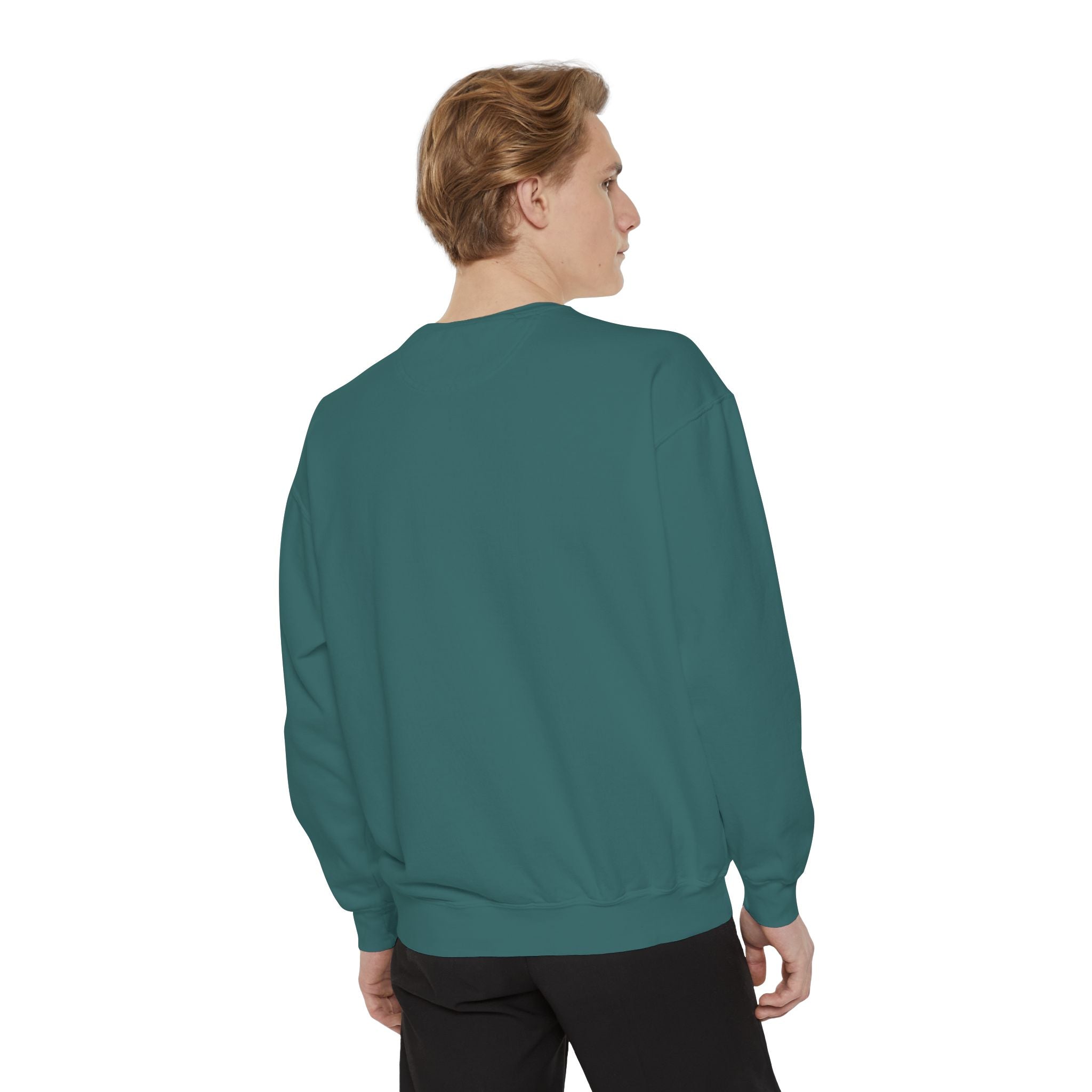 Beyond Unseen — Garment-Dyed Graphic Sweatshirt