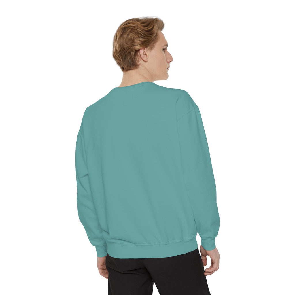 Beyond Unseen — Garment-Dyed Graphic Sweatshirt