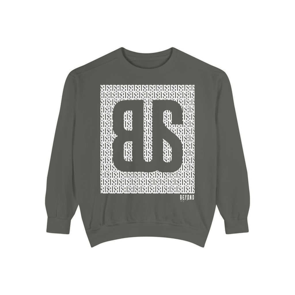 Beyond Unseen — Garment-Dyed Graphic Sweatshirt