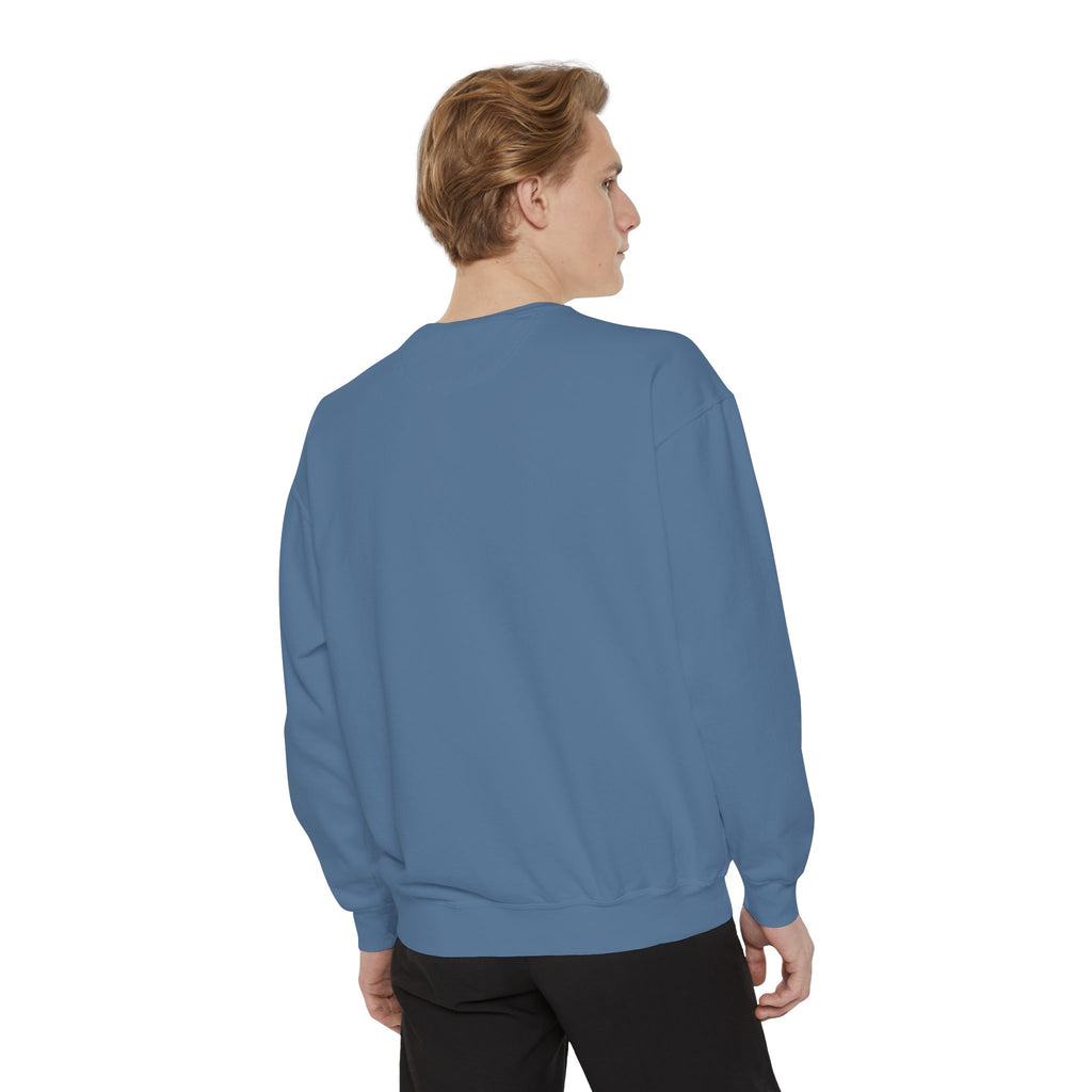 Beyond Unseen — Garment-Dyed Graphic Sweatshirt