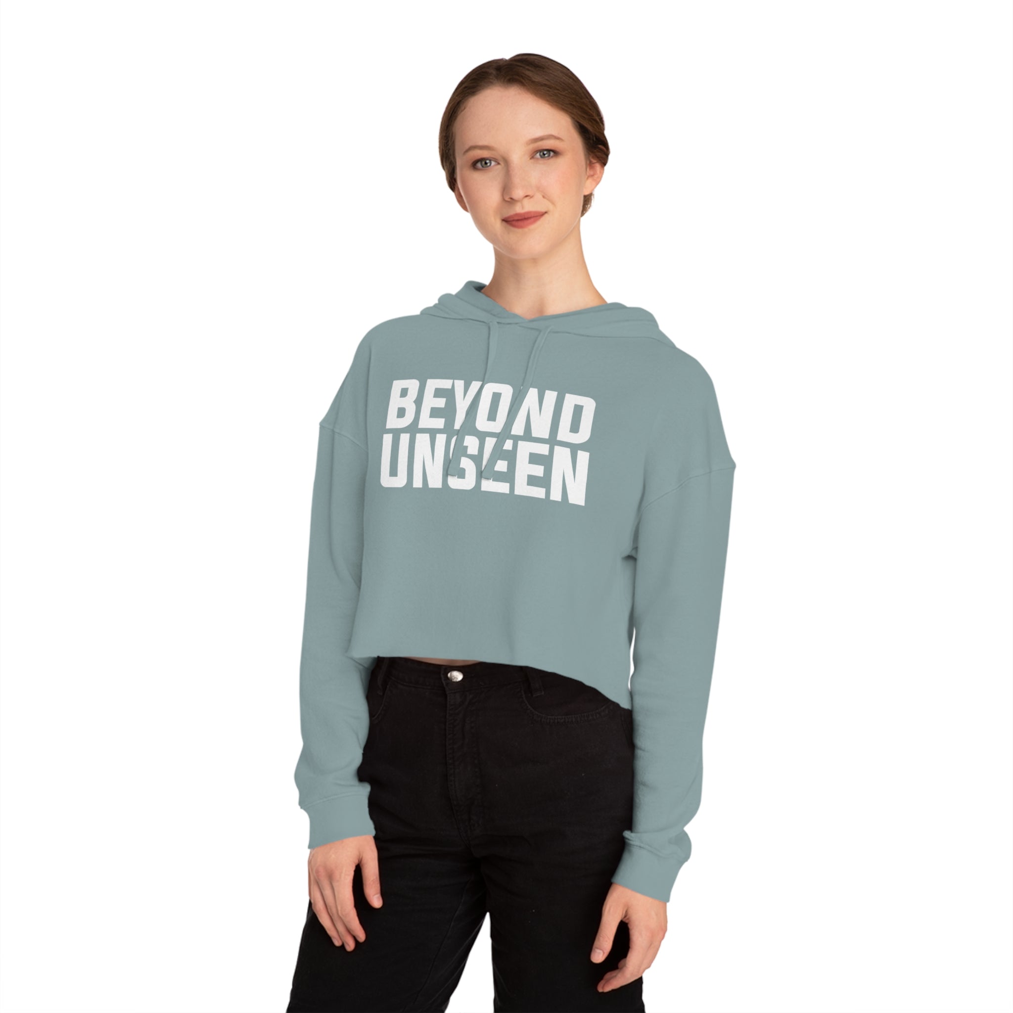Beyond Unseen — Cropped Hoodie