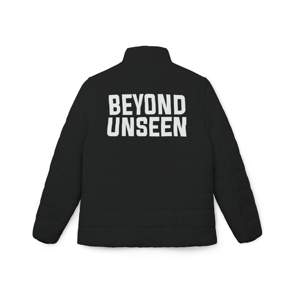 Beyond Unseen — Women's Puffer Jacket (Black)