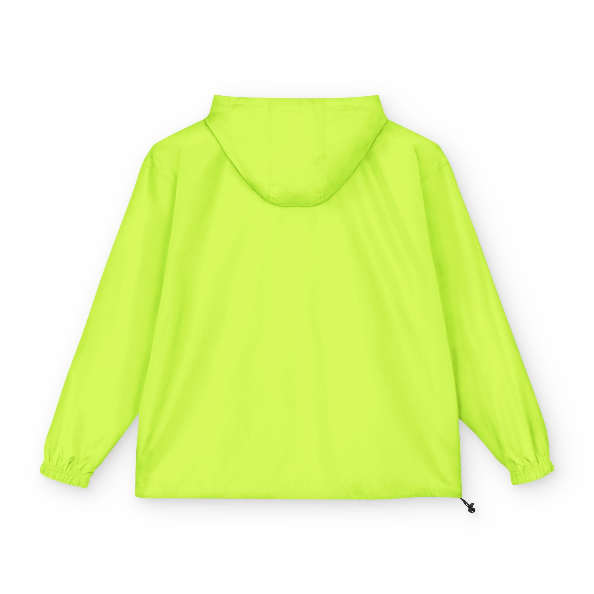 Champion Packable Orange Anorak Jacket - Lightweight Windbreaker for Outdoor Adventures
