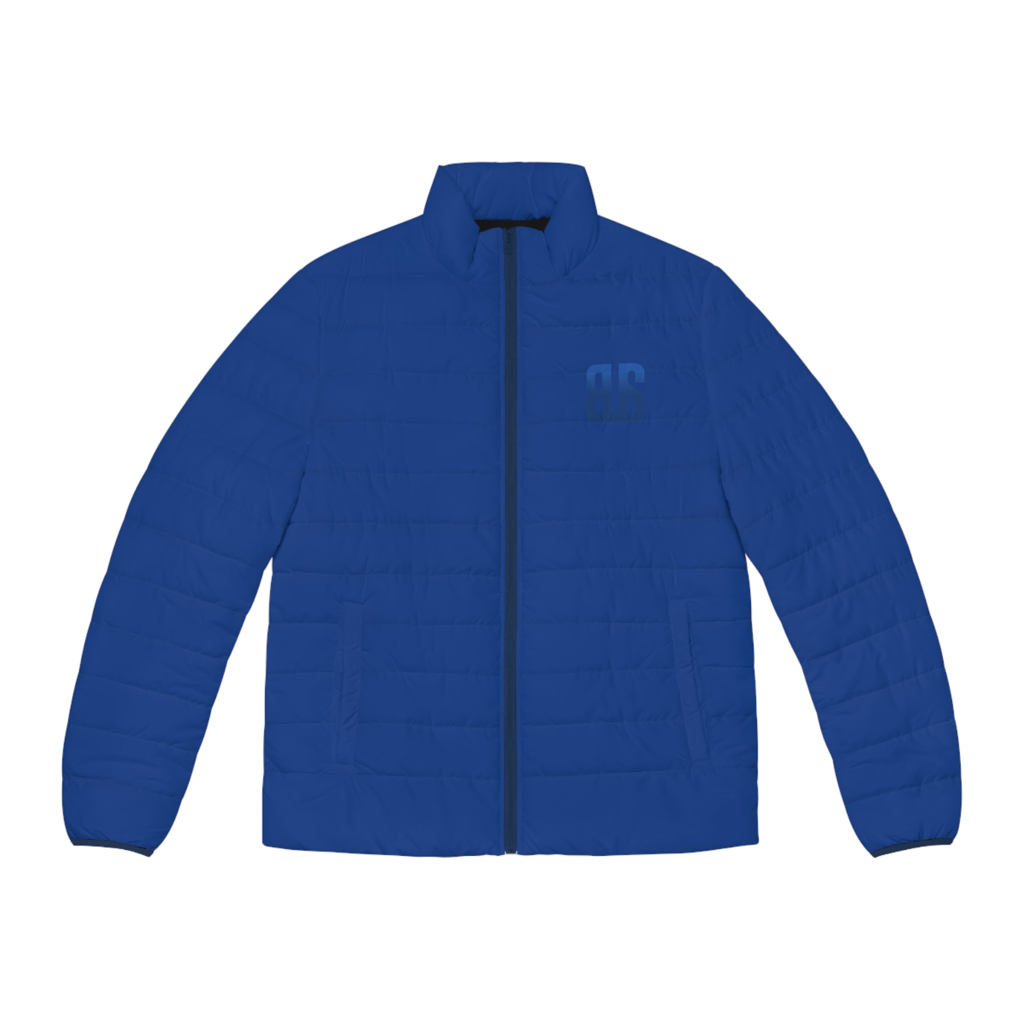 Beyond Unseen — Puffer Jacket Blue — streetwear jacket, independent clothing brand