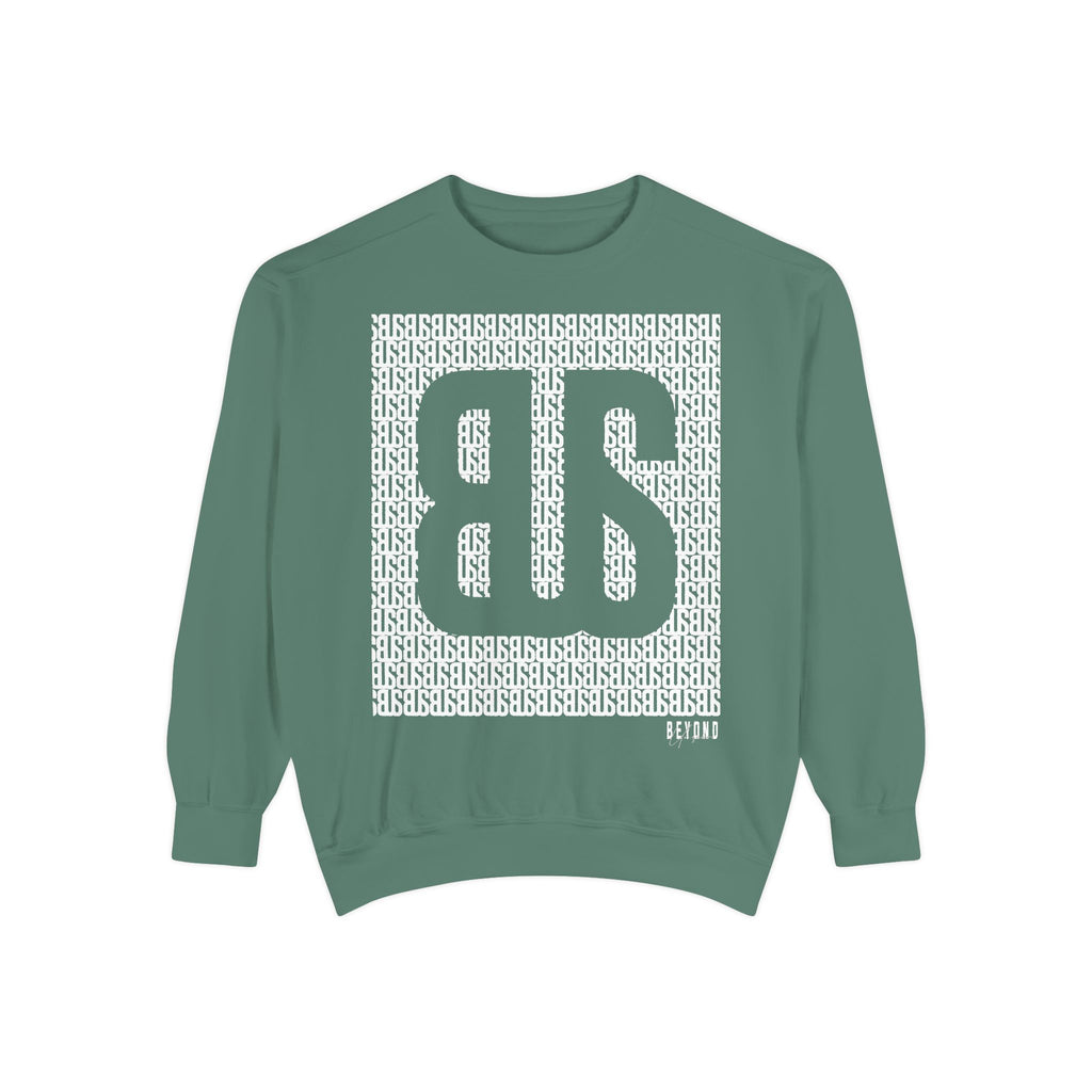 Beyond Unseen — Garment-Dyed Graphic Sweatshirt