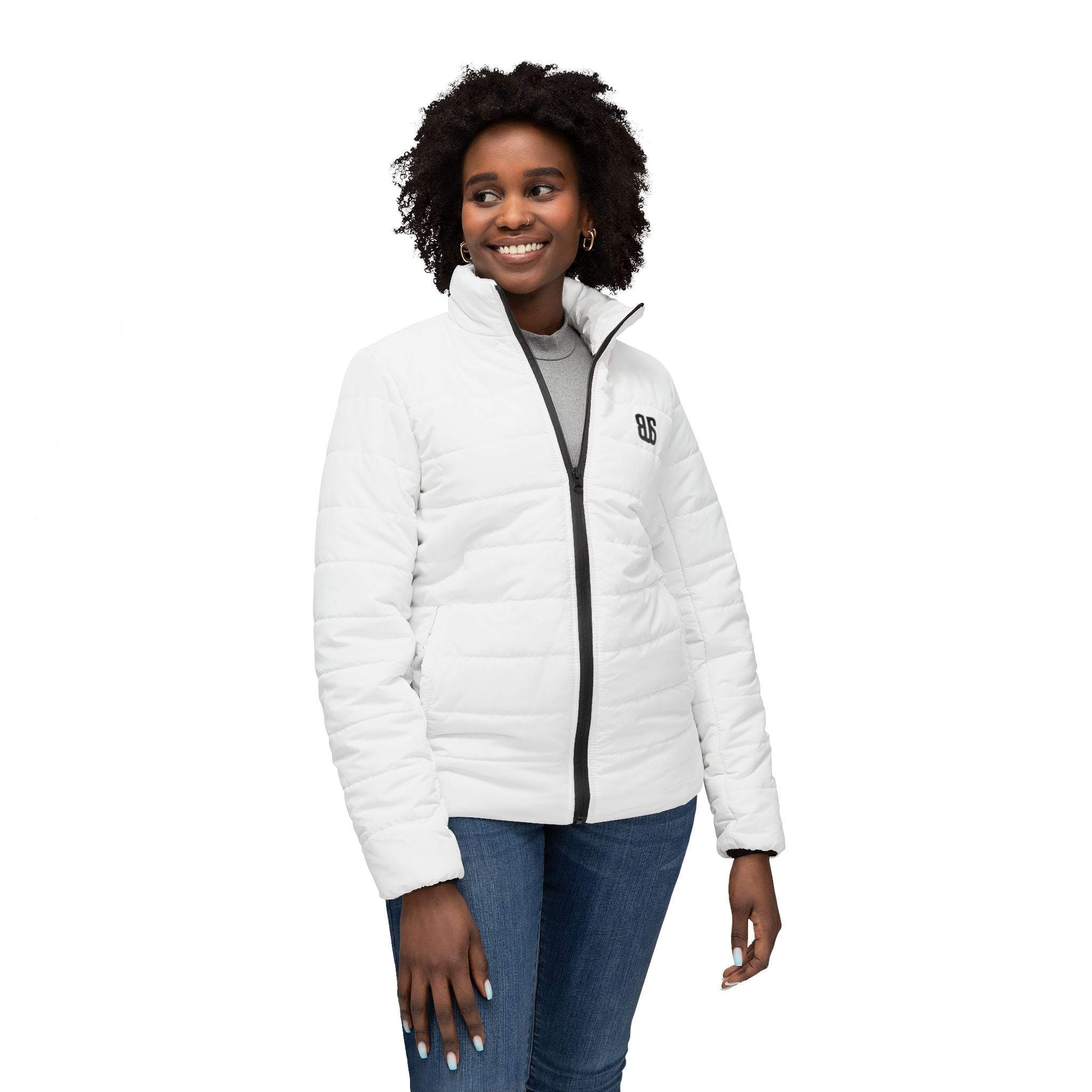Beyond Unseen — Women's Puffer Jacket — streetwear jacket, independent clothing brand