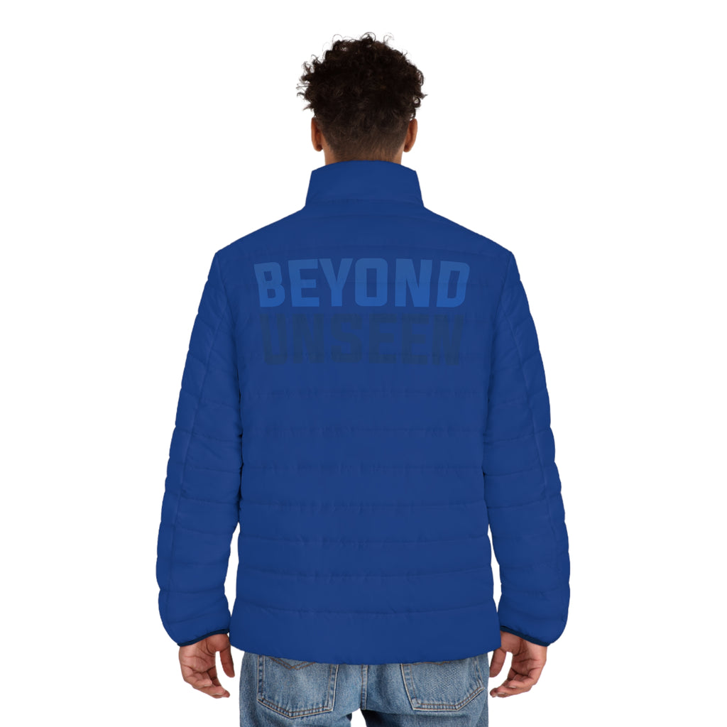 Beyond Unseen — Puffer Jacket (Blue)