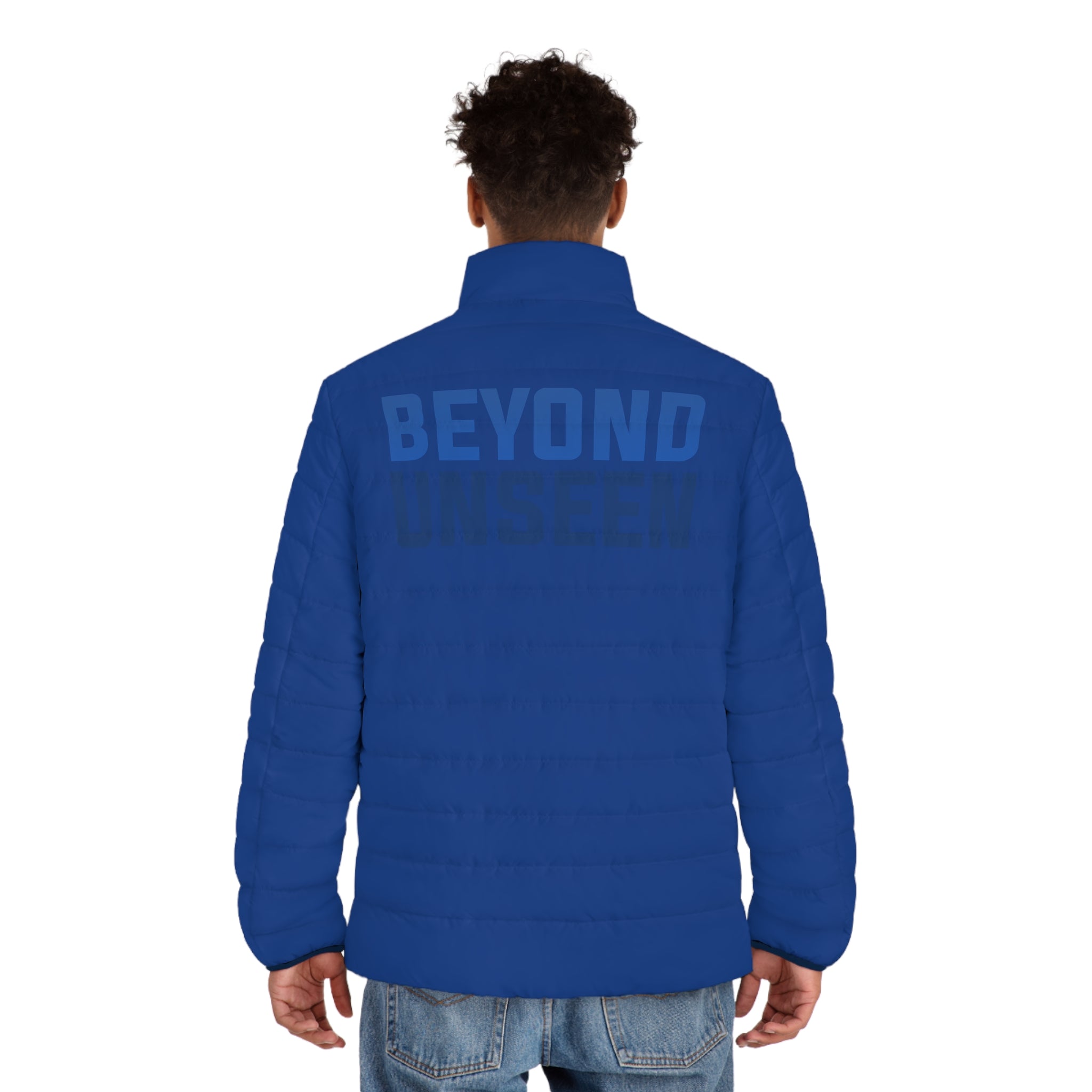 Beyond Unseen — Puffer Jacket (Blue)