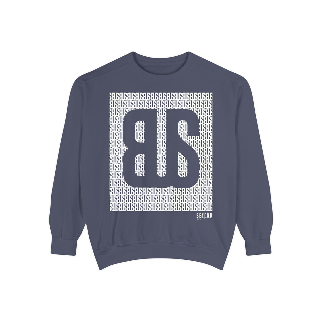 Beyond Unseen — Garment-Dyed Graphic Sweatshirt