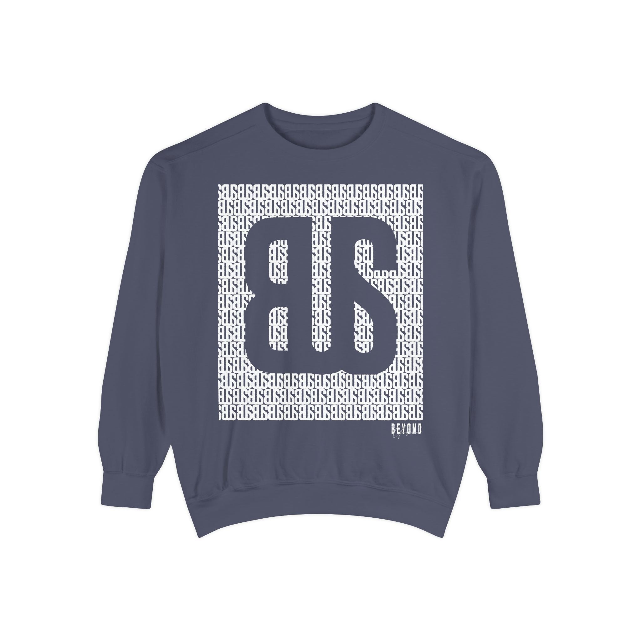 Beyond Unseen — Garment-Dyed Graphic Sweatshirt