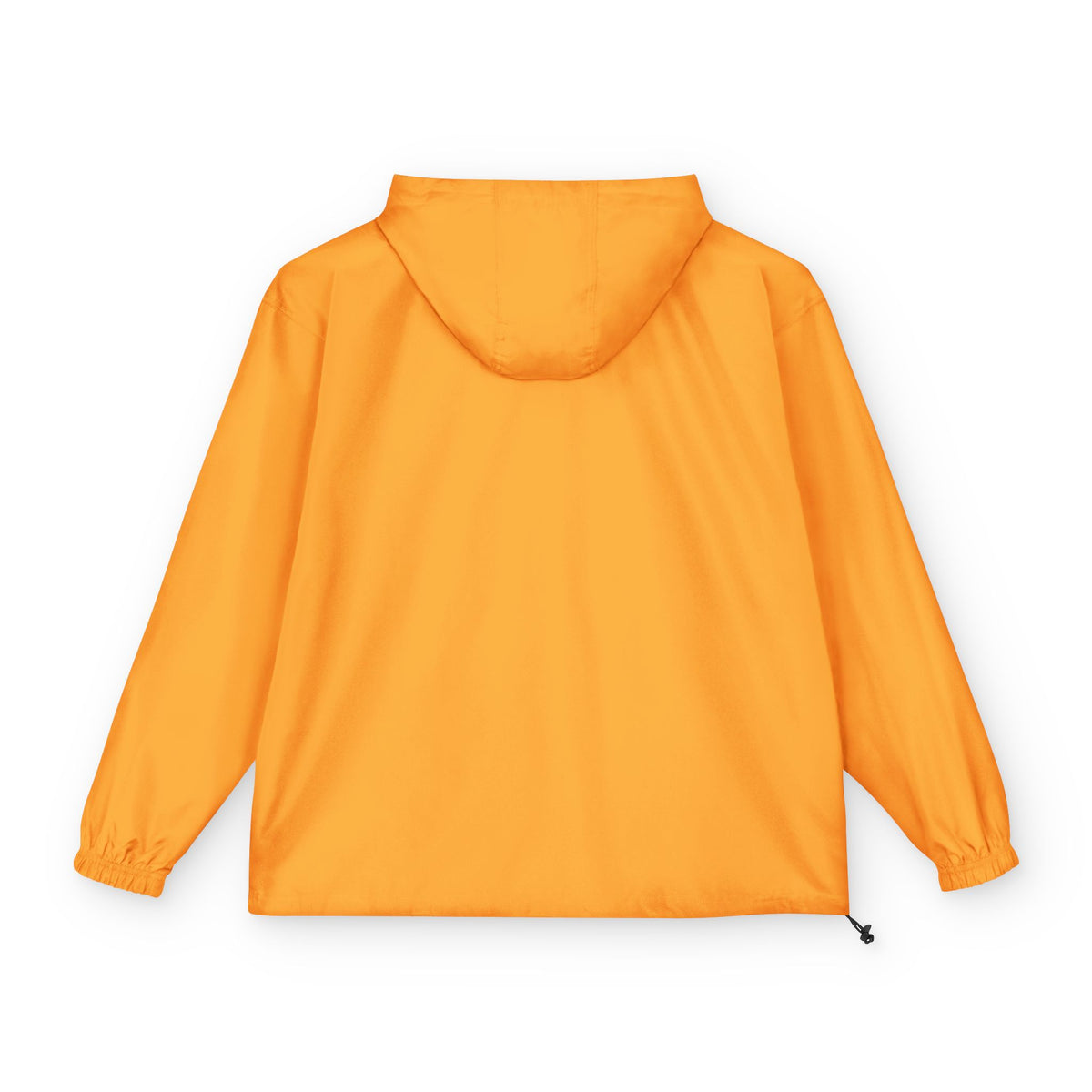 Champion Packable Orange Anorak Jacket - Lightweight Windbreaker for Outdoor Adventures