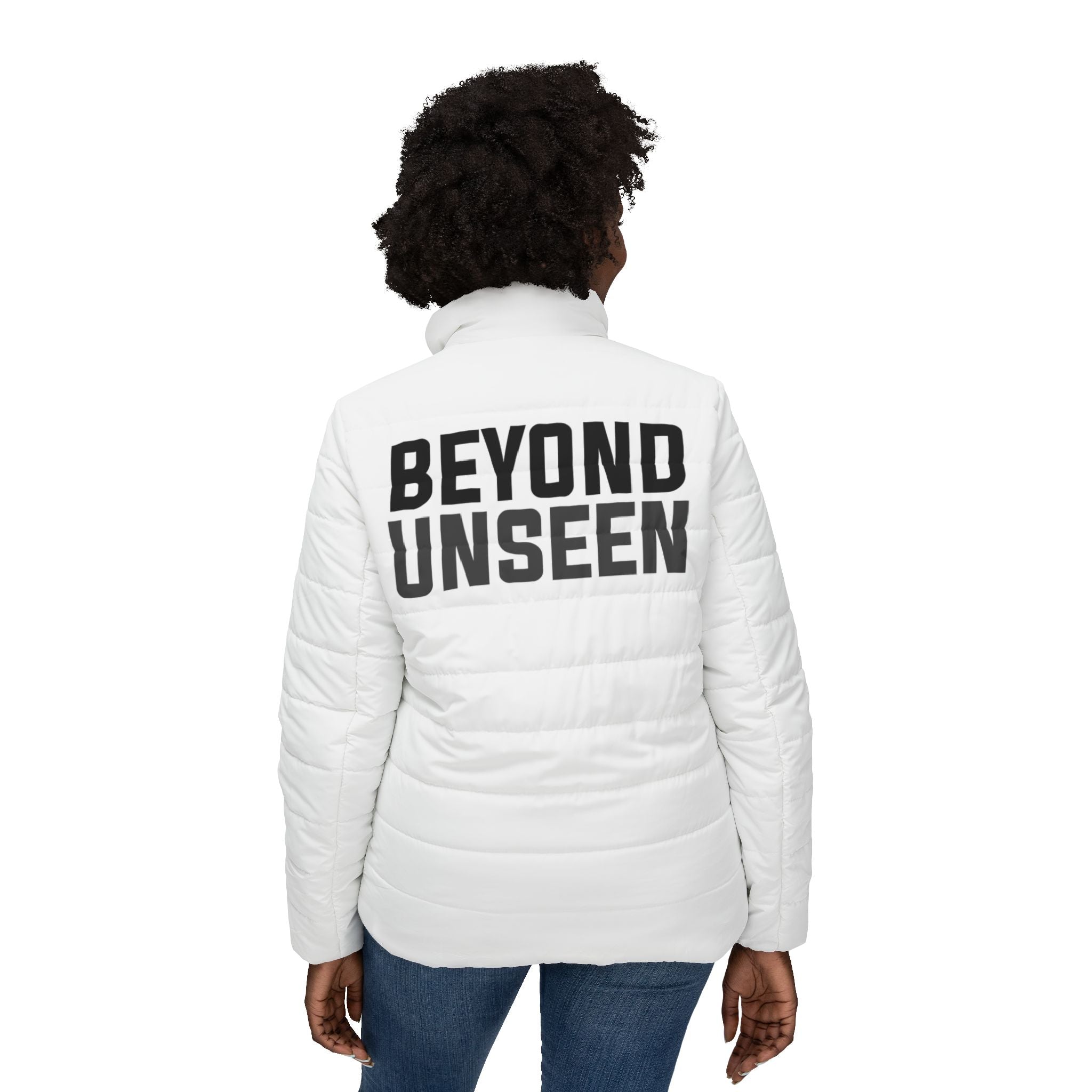 Beyond Unseen — Women's Puffer Jacket