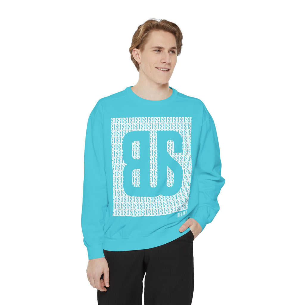 Beyond Unseen — Garment-Dyed Graphic Sweatshirt